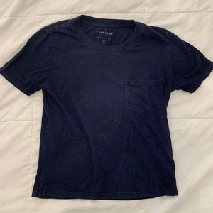 Everlane organic cotton box-cut pocket tee